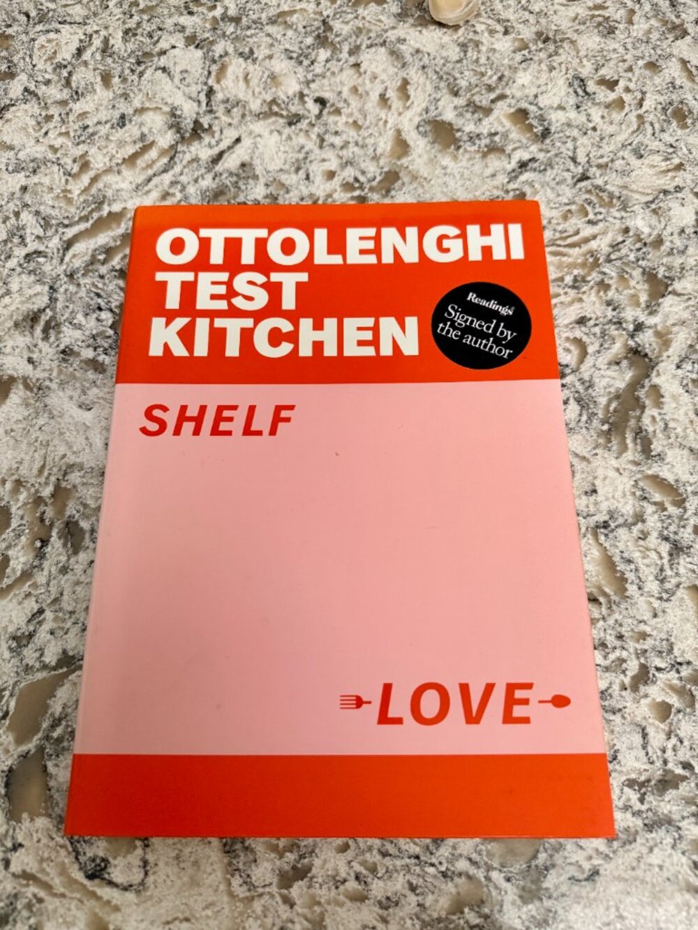 SIGNED Ottolenghi Test Kitchen "Shelf Love" Cookbook